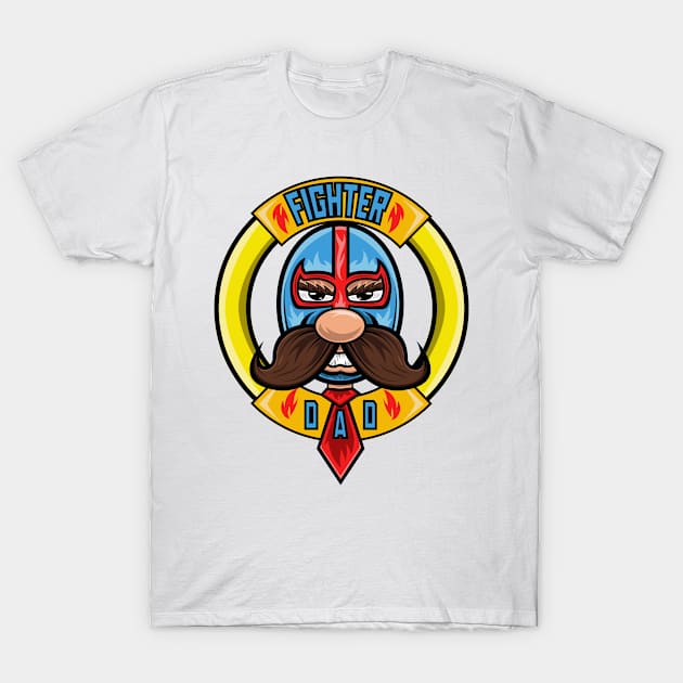 Fighter dad full T-Shirt by El gug